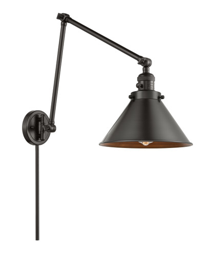 Briarcliff 1 Light Swing Arm With Switch In Oil Rubbed Bronze (238-Ob-M10-Ob)