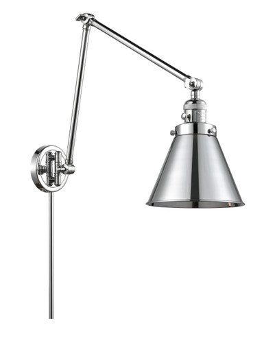 Appalachian 1 Light Swing Arm With Switch In Polished Chrome (238-Pc-M13-Pc)