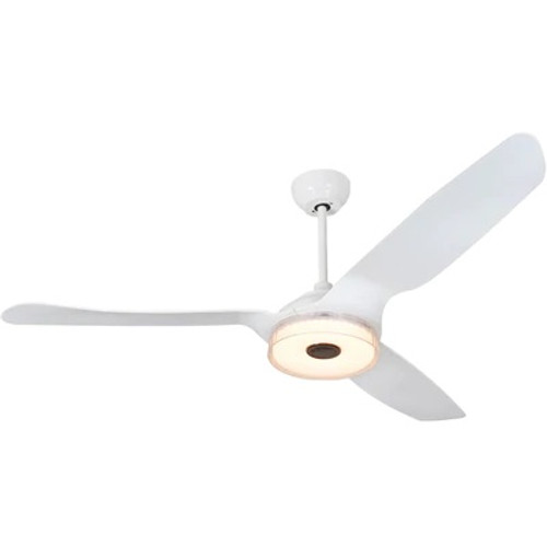 Fletcher 60" White Outdoor Smart Ceiling Fan, LED Light Kit (VS603F-L13-W1-1)