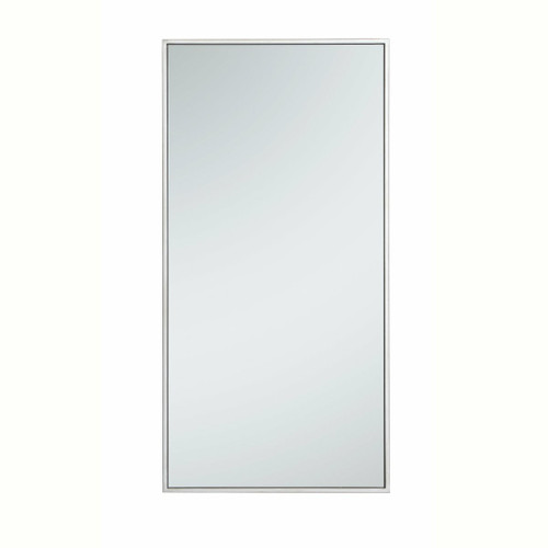 Monet Silver Rectangular Mirror (MR41836S)