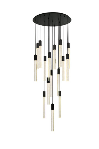 Weston 16 Light Black Pendant (2067G36BK)