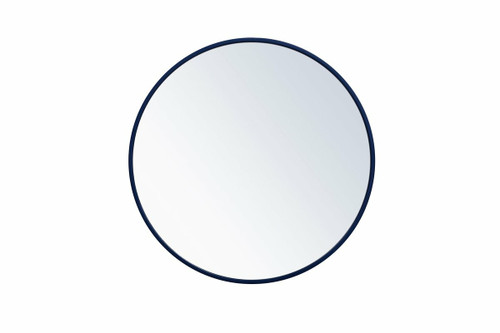 Eternity Blue Round Mirror (MR4031BL)