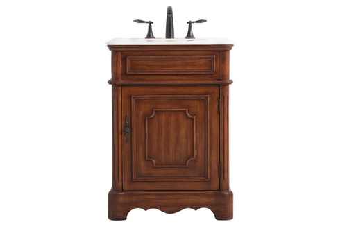 Francis 24" Single Teak Bathroom Vanity (VF30424TK)