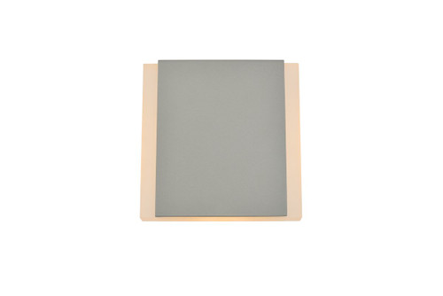 Raine Integrated LED Outdoor Silver Wall Sconce (LDOD4030S)