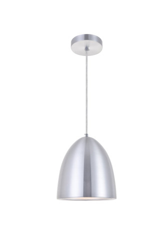 Circa 1 Light Burnished Nickel Pendant (LDPD2036BN)