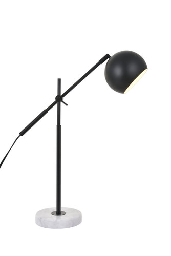 Aperture 1 Light Black Table Lamp (LD4069T20BK)