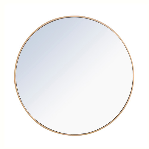 Eternity Brass Round Mirror (MR4038BR)