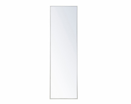 Monet White Rectangular Mirror (MR4081WH)