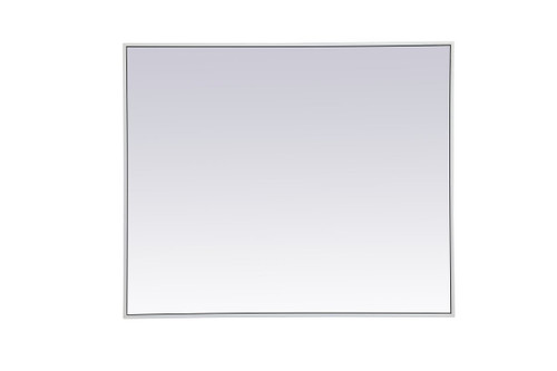 Monet White Rectangular Mirror (MR43036WH)