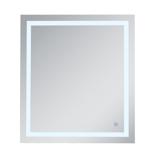 Helios LED Silver Rectangular Mirror With Touch Sensor (MRE13640)