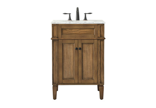 Park Avenue 24" Single Driftwood Bathroom Vanity (VF12524DW)