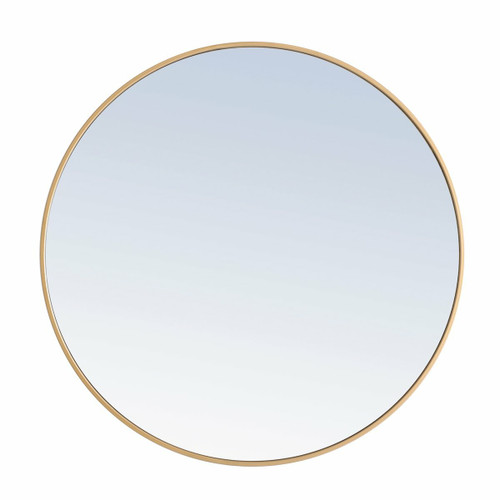 Eternity Brass Round Mirror (MR4042BR)