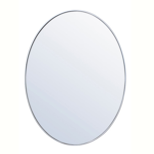 Monet Silver Oval Mirror (MR4630S)