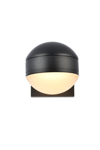 Raine Integrated LED Outdoor Black Wall Sconce (LDOD4011BK)