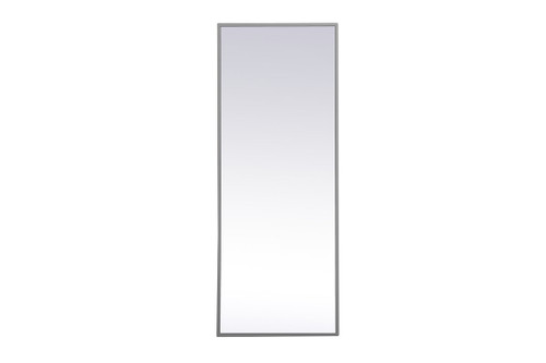 Monet Grey Rectangular Mirror (MR41436GR)