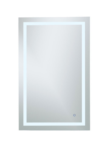 Helios LED Silver Rectangular Mirror With Touch Sensor (MRE13048)