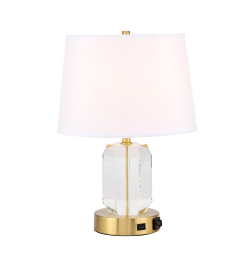 Wendolyn 1 Light Brass Table Lamp (TL3047BR)
