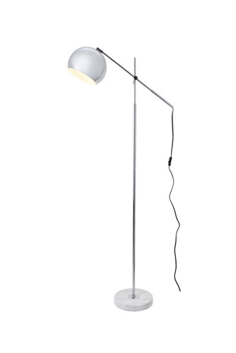 Aperture 1 Light Chrome Floor Lamp (LD4068F30C)