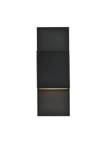 Raine Integrated LED Outdoor Black Wall Sconce (LDOD4024BK)