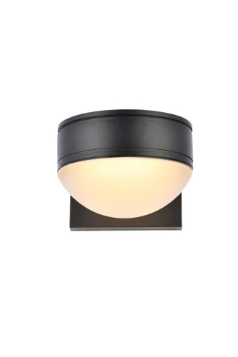 Raine Integrated LED Outdoor Black Wall Sconce (LDOD4014BK)