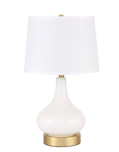 Alix 1 Light Brass Table Lamp (TL3035BR)