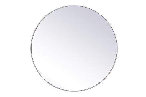 Monet Silver Round Mirror (MR4845S)