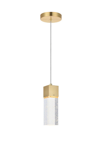 Novastella 1 Light LED Gold Pendant (5300D4G)