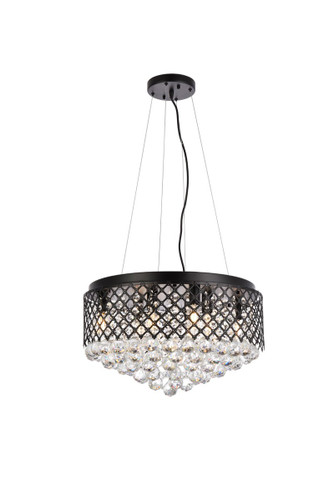 Tully 8 Light Black Pendant (LD520D20BK)