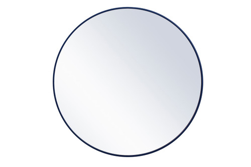 Eternity Blue Round Mirror (MR4044BL)