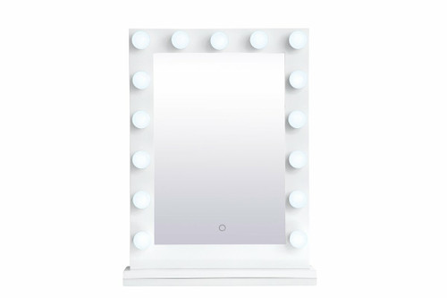 Brenda 32" LED White Plug-In Mirror (MRE32432WH)