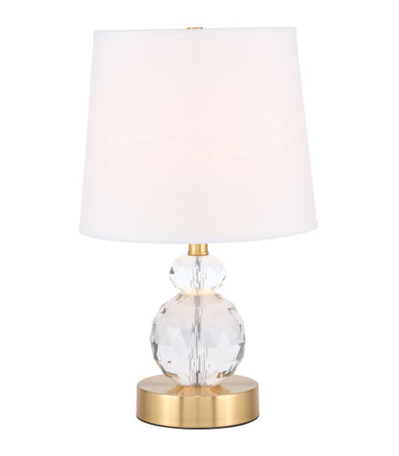 Maribelle 1 Light Brass Table Lamp (TL3031BR)