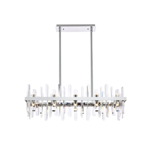 Serena 20 Light Chrome Chandelier With Clear Crystal (2200G36C)