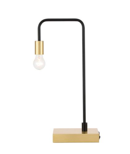 Marceline 1 Light Black Table Lamp (TL3048BK)