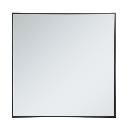 Monet Black Square Mirror (MR43636BK)