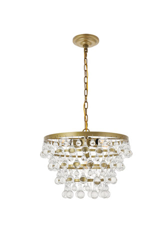 Kora 5 Light Brass Pendant (LD5016D17BR)