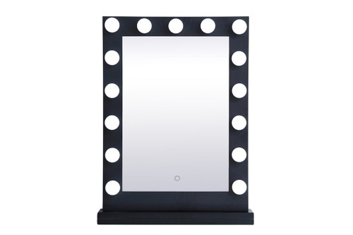 Brenda 32" LED Black Plug-In Mirror (MRE32432BK)