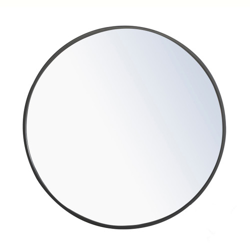 Eternity Black Round Mirror (MR4031BK)