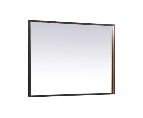 Pier LED Black Square Mirror (MRE63030BK)