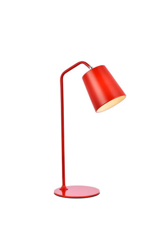 Leroy 1 Light Red Table Lamp (LD2366RED)