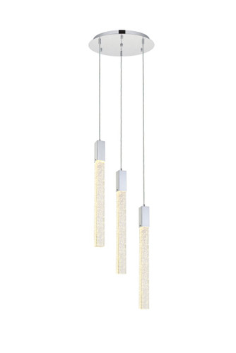Weston 3 Lights Pendant In Chrome (2067D16C)