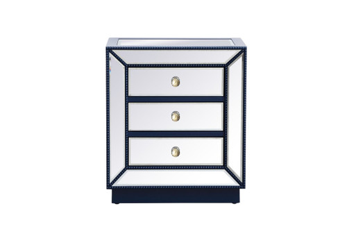 21' Blue Mirrored Chest (MF53016BL)