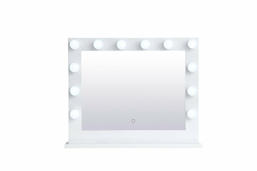 Brenda 32" LED White Plug-In Mirror (MRE33226WH)