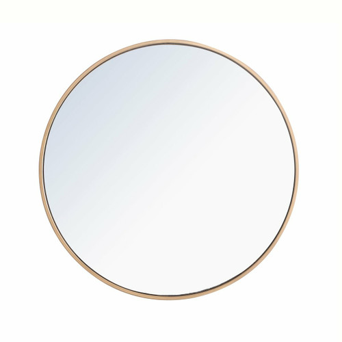 Eternity Brass Round Mirror (MR4035BR)