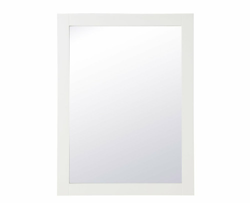 Aqua White Rectangular Vanity Mirror (VM22736WH)