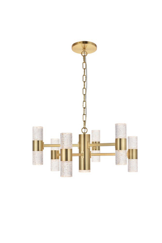 Vega 13 Light LED Gold Pendant (5200D26G)