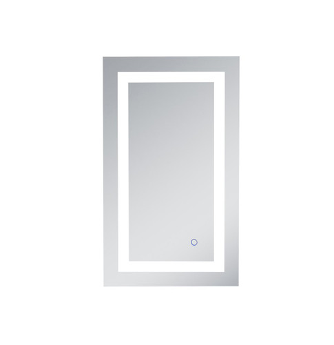 Helios LED Silver Rectangular Mirror With Touch Sensor (MRE11830)
