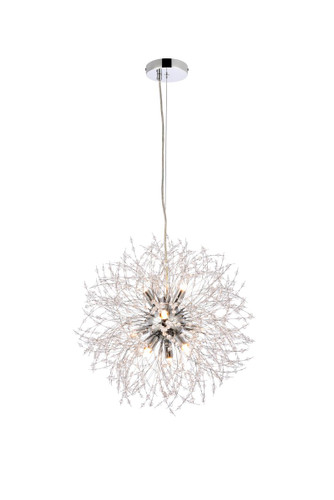 Solace 9 Light Chrome Pendant (3507D18C)