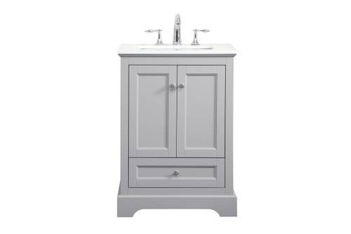 Ellington 24" Single Grey Bathroom Vanity (VF15524GR)