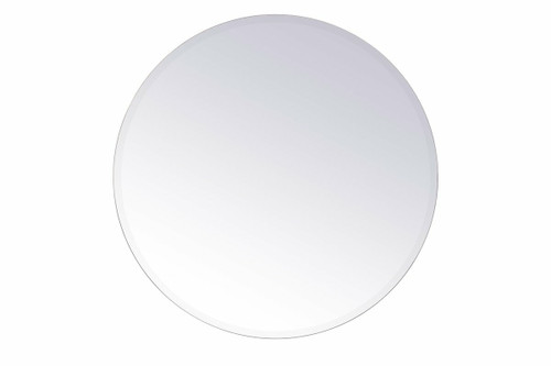 Modern Clear Round Mirror (MR-4019)
