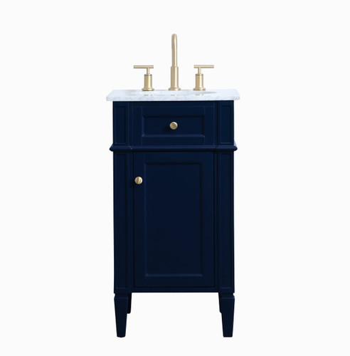 Williams 18" Single Blue Bathroom Vanity (VF12518BL)